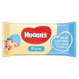 Huggies Pure Baby Wipes - 18 Packs (1008 Wipes)