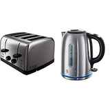 Russell Hobbs Stainless Steel Futura 4-Slice Toaster