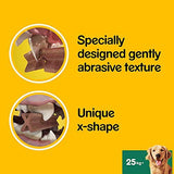 Pedigree DentaStix Daily Dental Chew for Large Dogs 25 kg+ 7 Sticks, 270 g (Pack of 10)