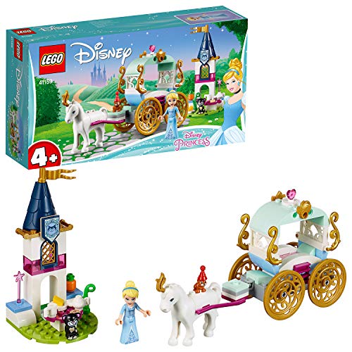 LEGO 41159 Disney Princess Cinderella's Carriage Ride Toy with Mini Doll & Horse Figure