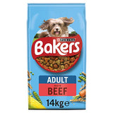 Bakers Adult Dry Dog Food Beef and Veg 14kg