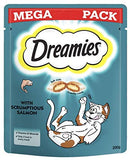 Dreamies Cat Treats Mega Pack with Chicken, 2 Tubs (2 x 350 g)