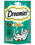 Dreamies Cat Treats Mega Pack with Chicken, 2 Tubs (2 x 350 g)