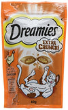 Dreamies Cat Treats Mega Pack with Chicken, 2 Tubs (2 x 350 g)