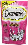 Dreamies Cat Treats Mega Pack with Chicken, 2 Tubs (2 x 350 g)