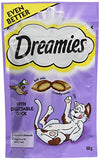 Dreamies Cat Treats Mega Pack with Chicken, 2 Tubs (2 x 350 g)