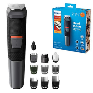 Philips Series 5000 11-in-1 Multi Grooming Kit for Beard, Hair and Body