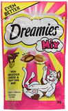 Dreamies Cat Treats Mega Pack with Chicken, 2 Tubs (2 x 350 g)