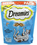 Dreamies Cat Treats Mega Pack with Chicken, 2 Tubs (2 x 350 g)