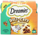 Dreamies Cat Treats Mega Pack with Chicken, 2 Tubs (2 x 350 g)