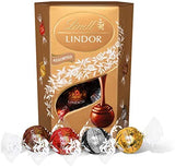 Lindt Lindor Extra Dark Chocolate Truffles Box - Approximate 16 Balls, 200 g